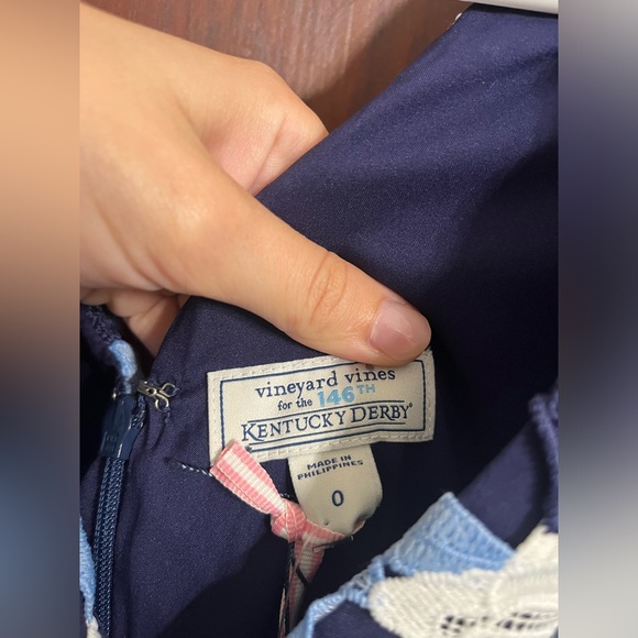 Vineyard Vines Kentucky Derby Lace Dress - Picture 4 of 4